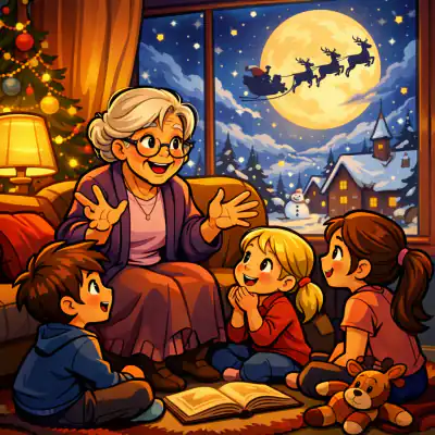 Обложка сказки «Святая ночь»