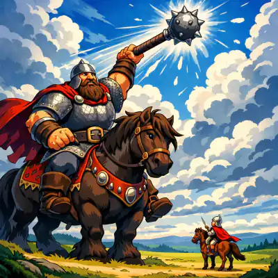 Обложка сказки «Святогор и Илья Муромец»