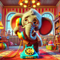 Обложка сказки «Телефон»