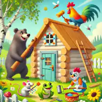 Обложка сказки «Терем-теремок»