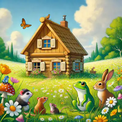 Обложка сказки «Теремок»