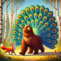 Обложка сказки «Топтыгин и лиса»