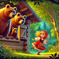 Обложка сказки «Три медведя»