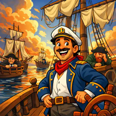 Обложка сказки «Весёлый купец»