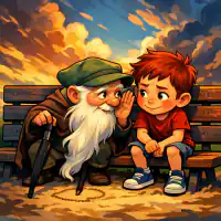 Обложка сказки «Волшебное слово»