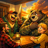 Обложка сказки «Ястреб и жаворонок»