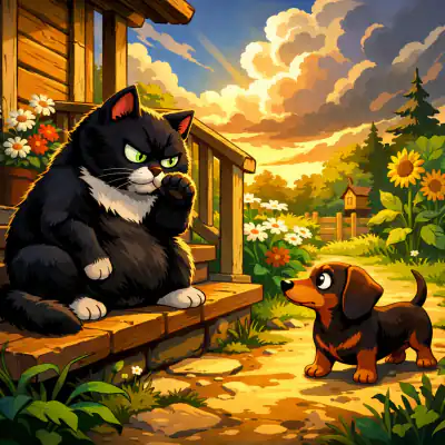 Обложка сказки «Жильцы старого дома»