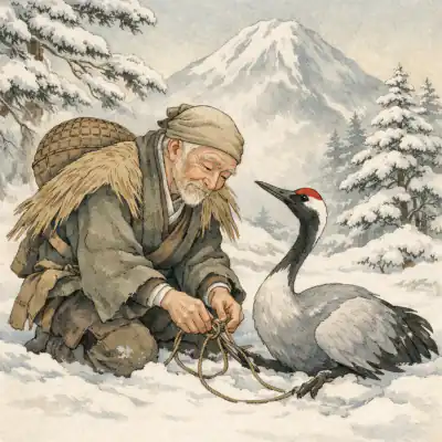 Обложка сказки «Журавлиные перья»