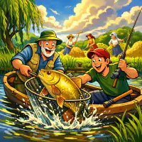 Обложка сказки «Золотой линь»