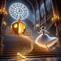 Обложка сказки «Золушка, или хрустальная туфелька»